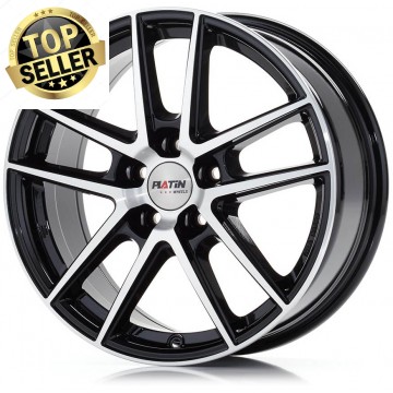 ALU Platišče PLATIN P 73 6,5x16 Diamantno črno polirano PLATIŠČA